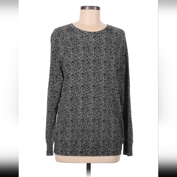 MICHAEL Michael Kors Sweaters - MICHAEL Michael Kors Black and White Sweater 60% cotton Size M